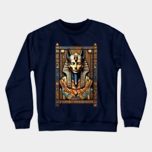 Golden King Tutankhamun Crewneck Sweatshirt